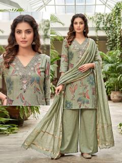 Desi kudi palazo 3pcs double layer kurtis collection wholesale rate online seller